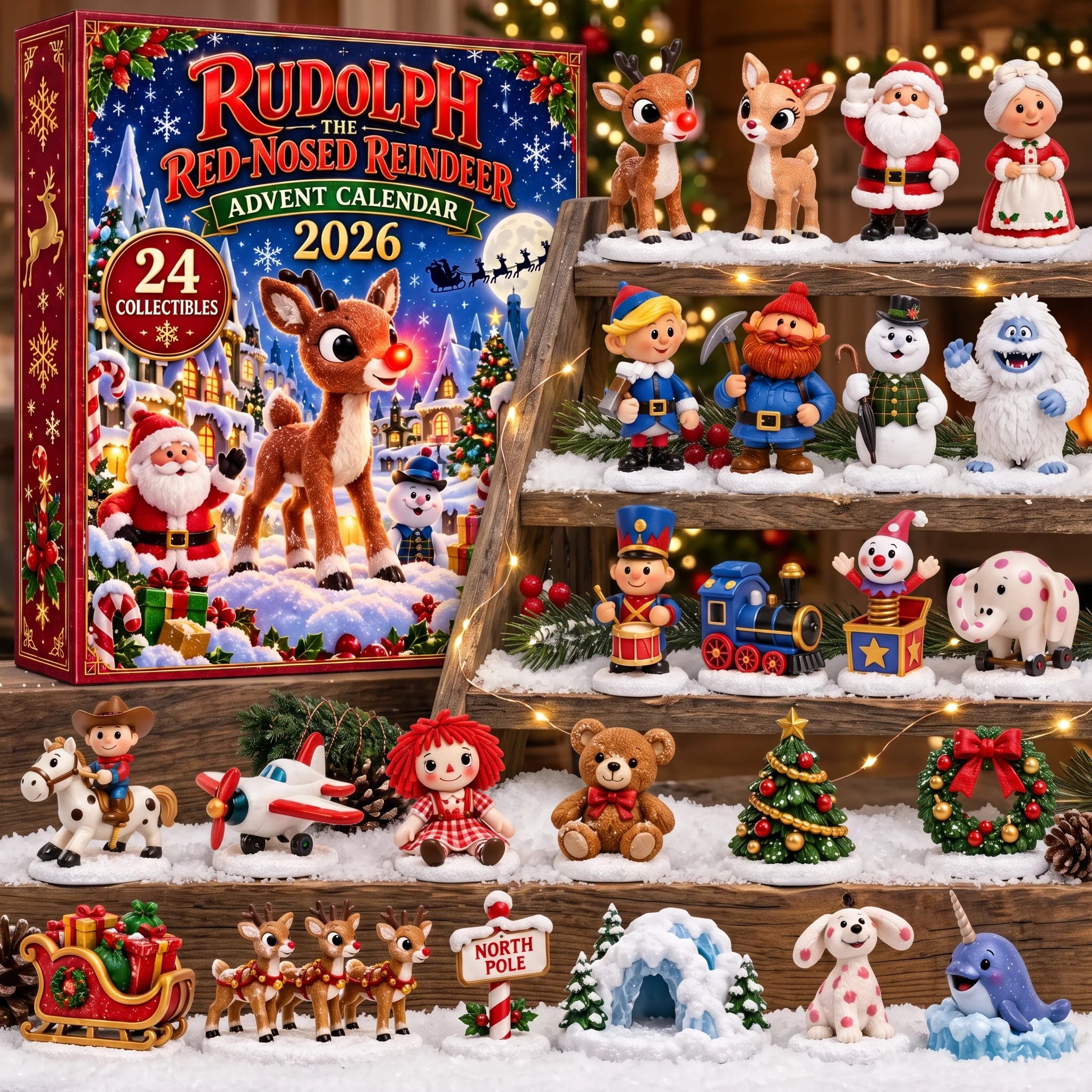 24 Days of Rudolph Christmas Magic – 2026 Advent Calendar