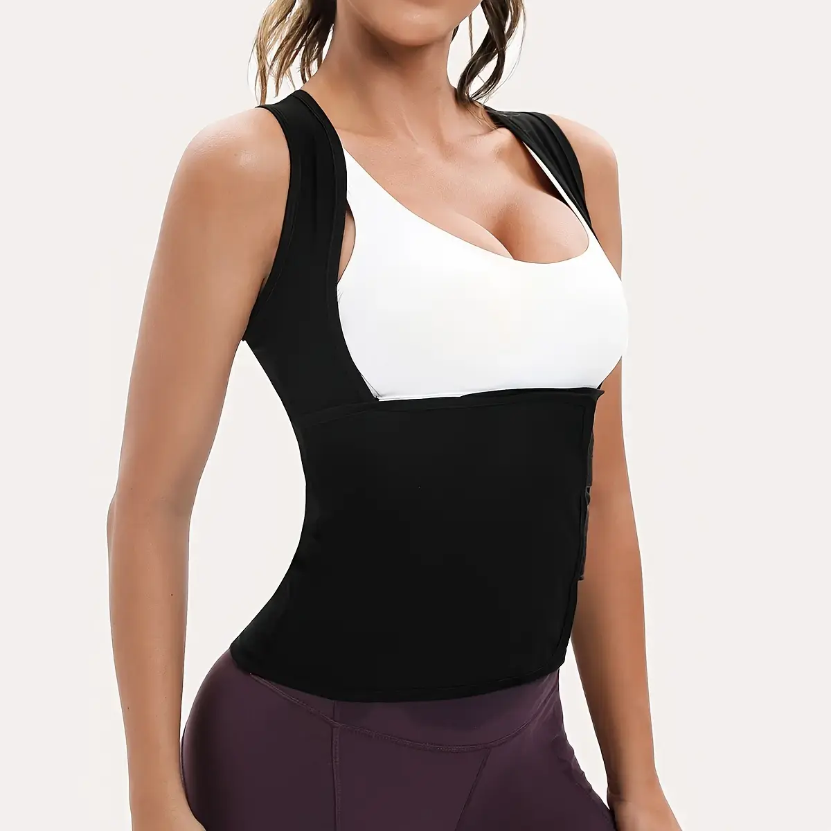 Cartivoe™ Women’s Zip-Up Sauna Workout Vest with Adjustable Compression 🔥