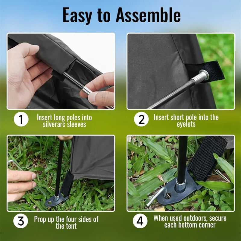 Cartivoe® Portable Waterproof Outdoor Storage Shelter