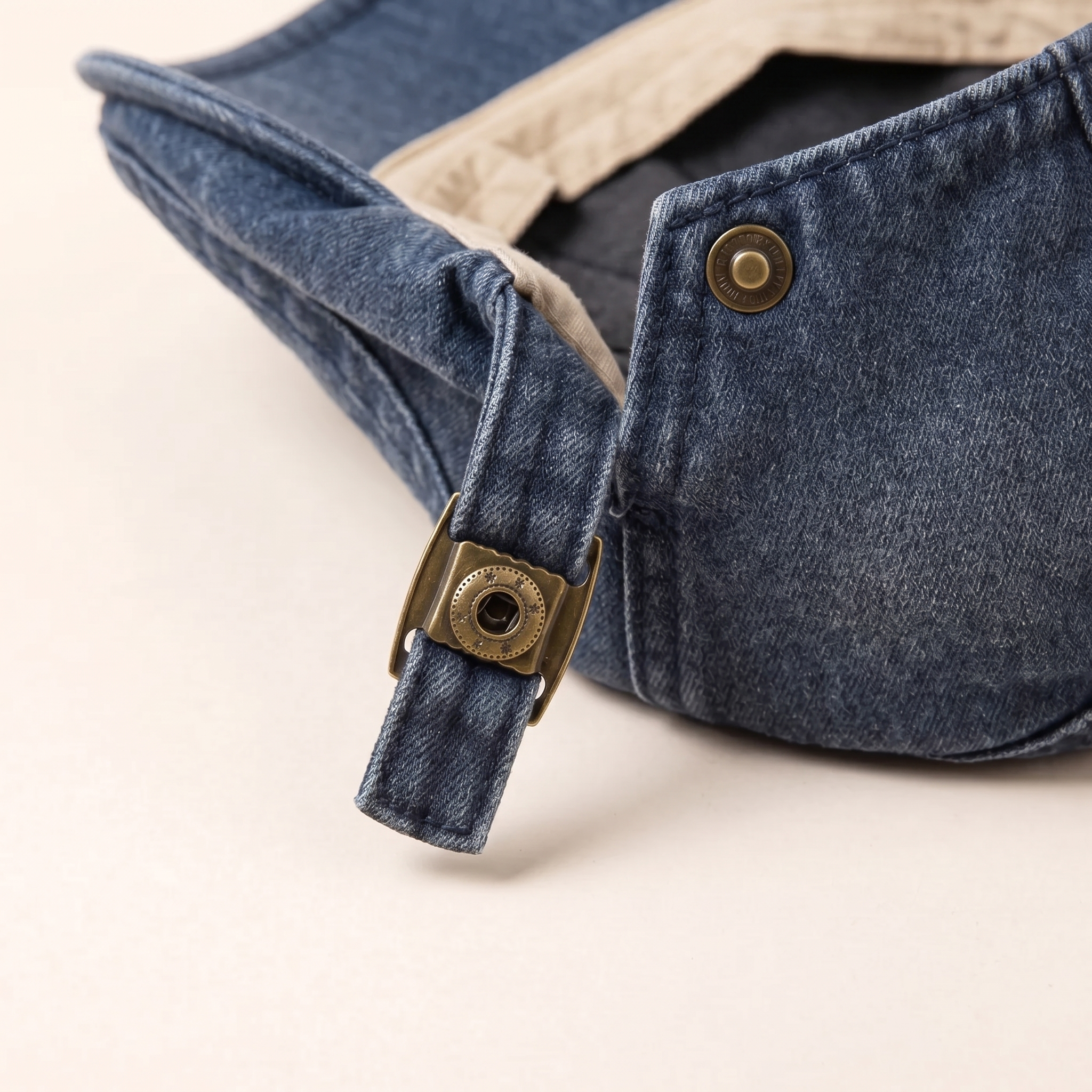 Cartivoe™ Men’s Vintage Washed Denim Flat Cap – Adjustable Classic Ivy Driving Hat 🧢