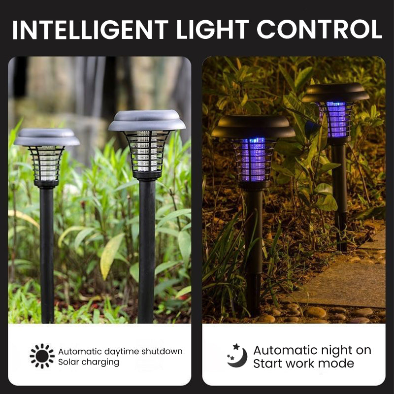 🎁Solar Mosquito Zapper Lamp Stake
