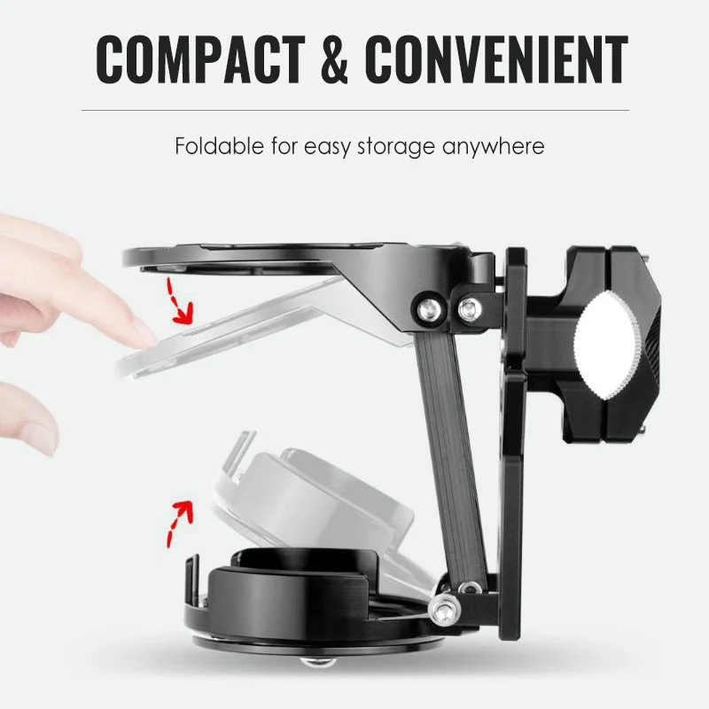 🚴‍♂️ Cartivoe™ Foldable Bike Bottle Holder – Universal Cycling Cup Holder for Water Bottles & Coffee Cups | Lightweight Space-Saving Bicycle Accessory