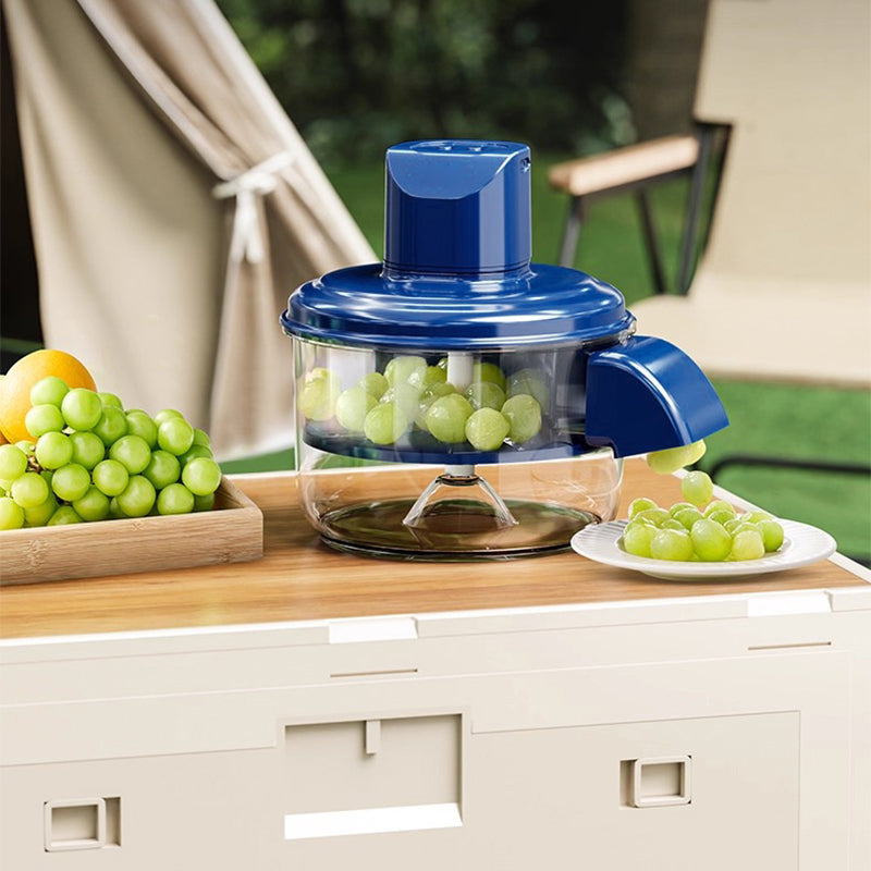 ⏳Last day - 50% off⏰Transparent electric peeler, perfect for fruits and vegetables🍇🧄