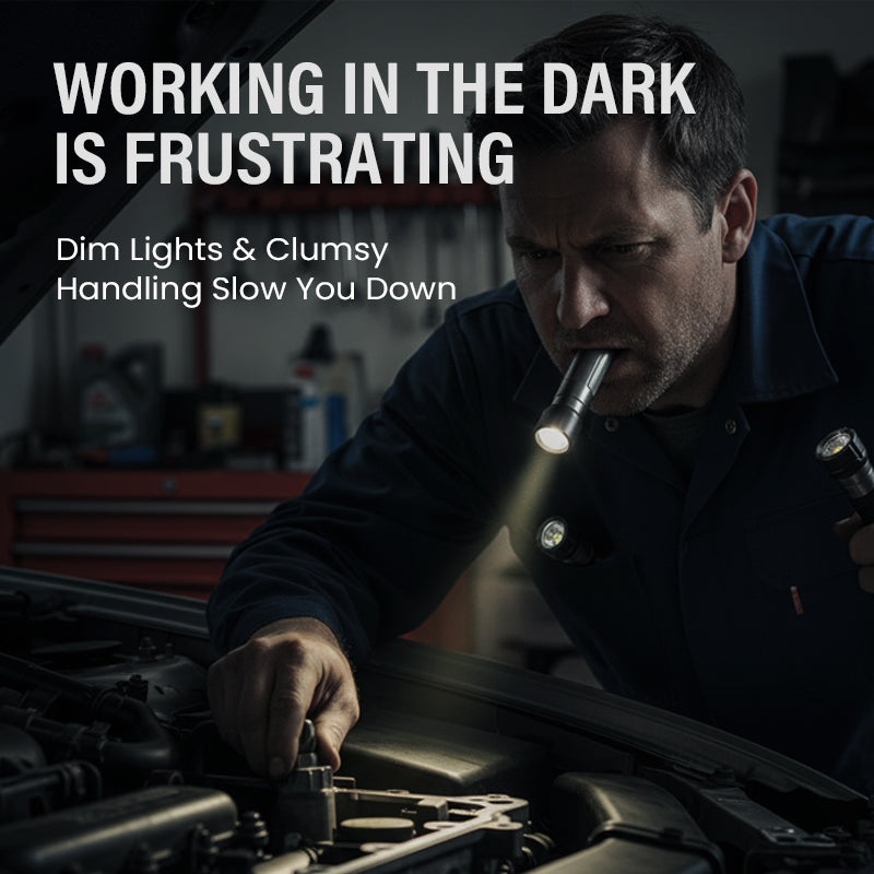 📢Limited-time 40% off offer!💡Magnetic & Rechargeable LED Work Light✨
