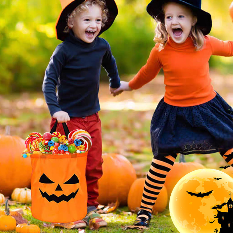 🔥 Last Day 49% OFF🎃 Halloween Glowing Pumpkin Candy Handbag