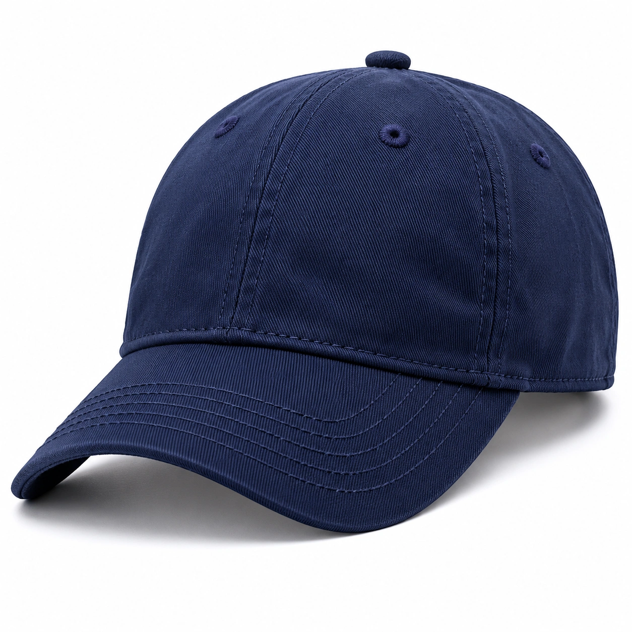 Casquette de Baseball Unisexe Bleu Marine-zanverico