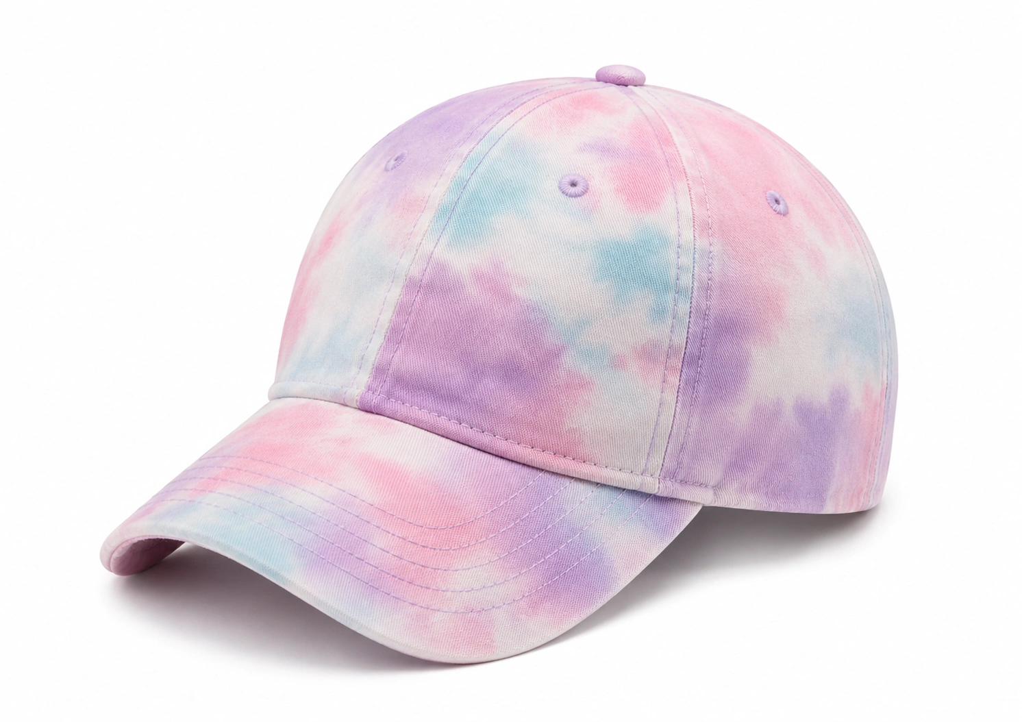 Casquette Tie-Dye Rose/Bleu/Violet-cozyverix