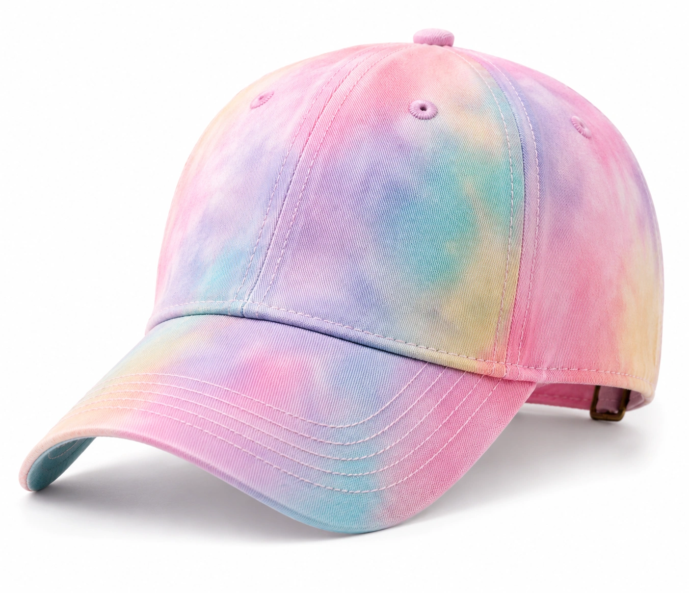 Casquette Ajustable Tie-Dye Multicolore-cozyverix
