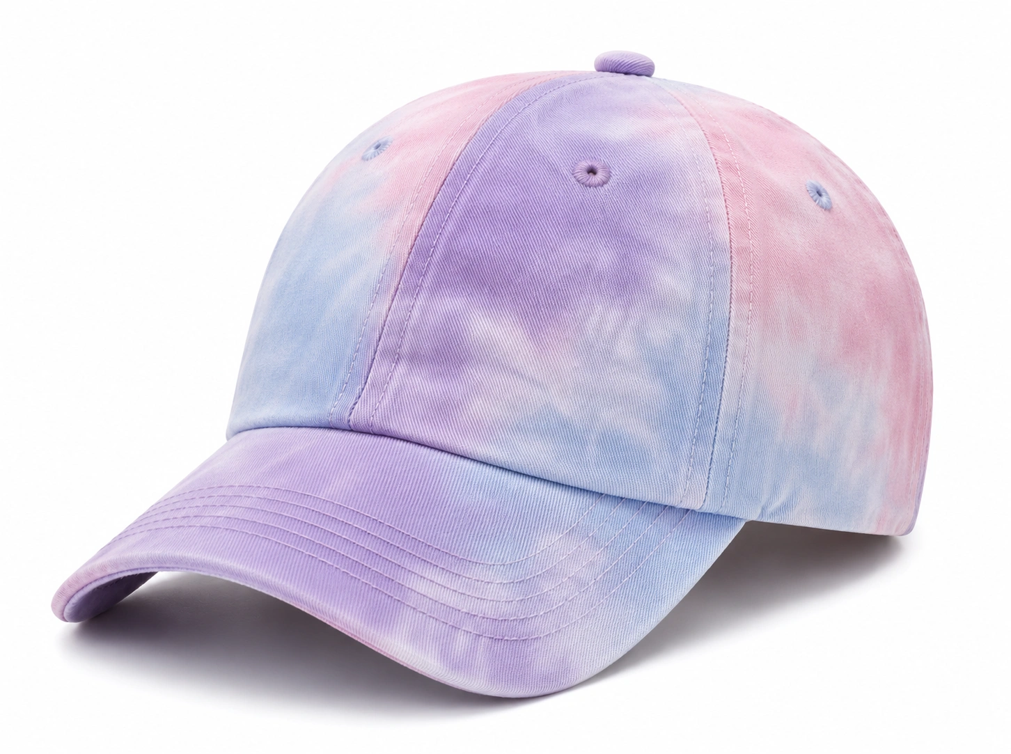 Casquette Tie-Dye Violet et Rose-cozyverix