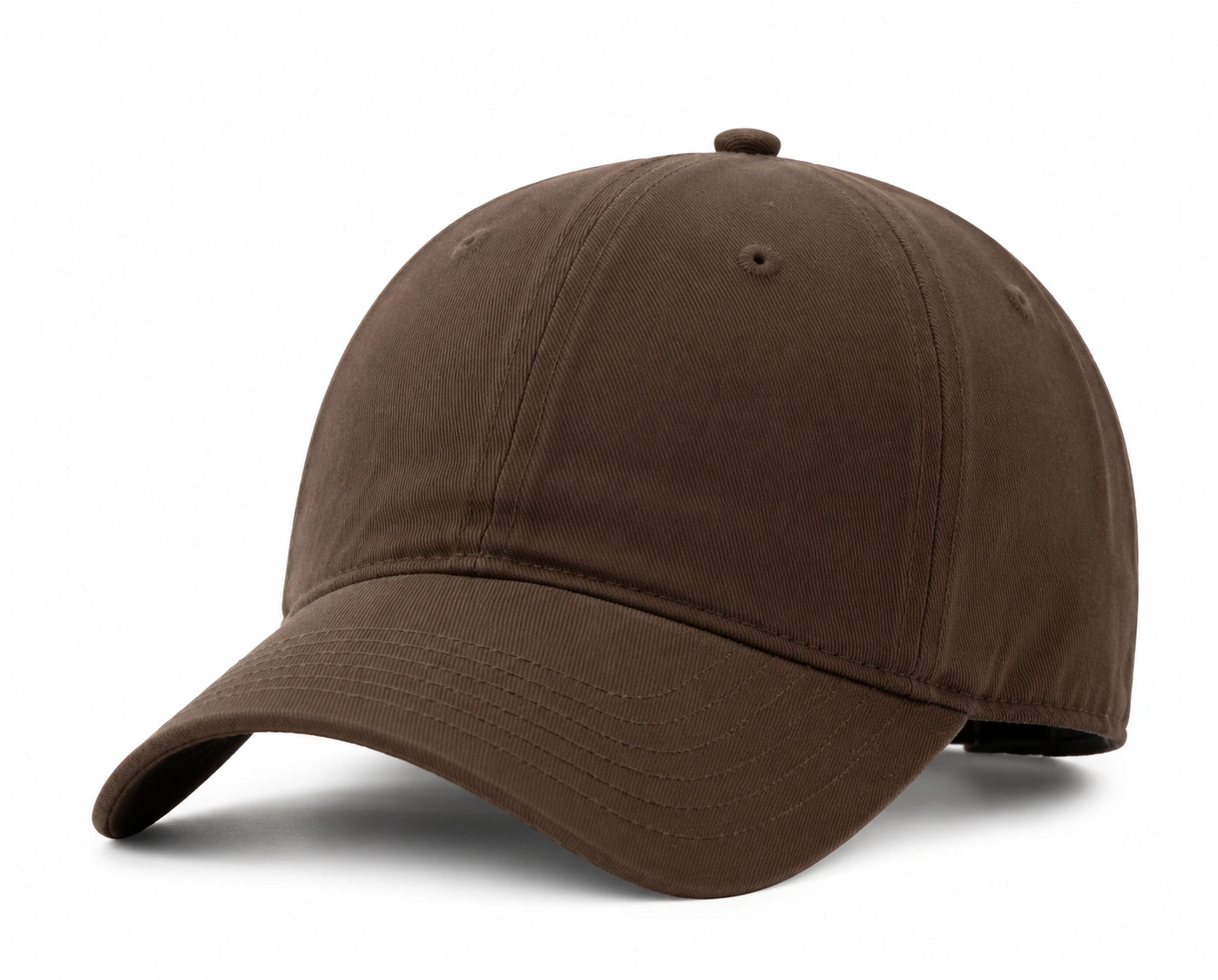Casquette de Baseball Réglable Marron-cozyverix