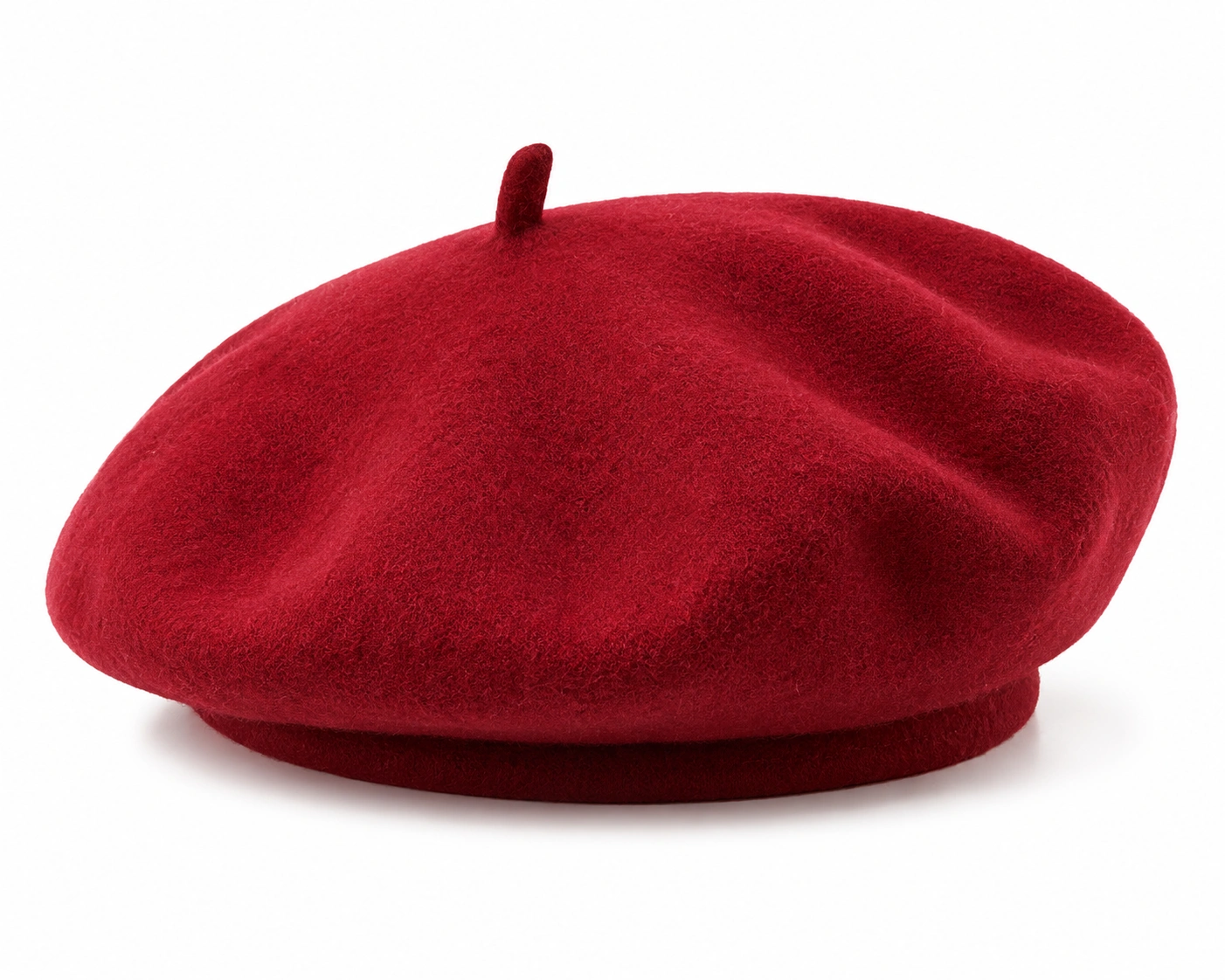 Béret Rouge Classique pour Adultes-cozyverix