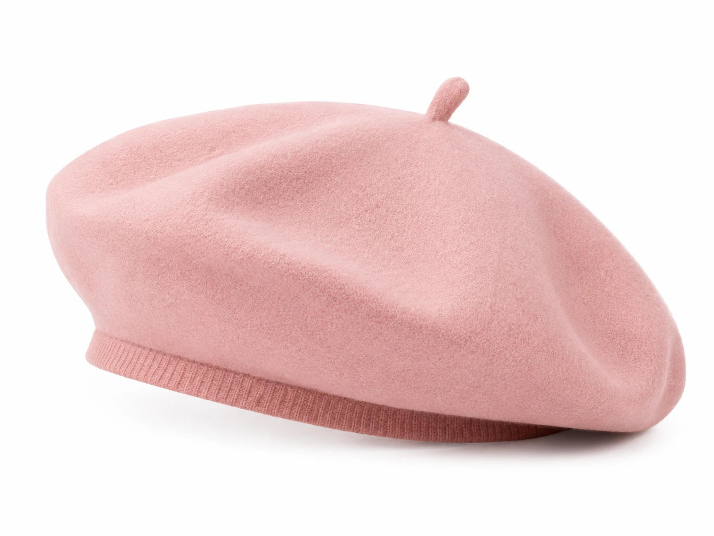 Béret Classique Rose pour Adultes-cozyverix