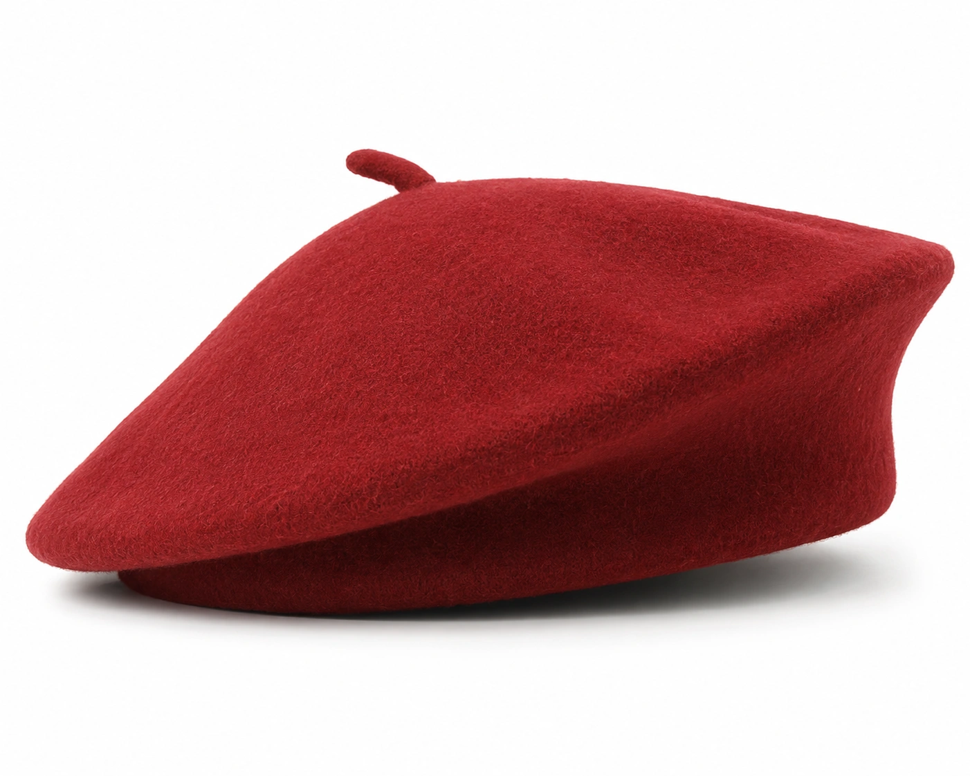 Béret classique pour adultes - Rouge-cozyverix