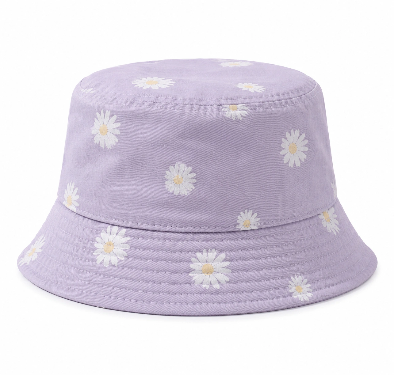 Chapeau Bob à Marguerite Lavande-cozyverix