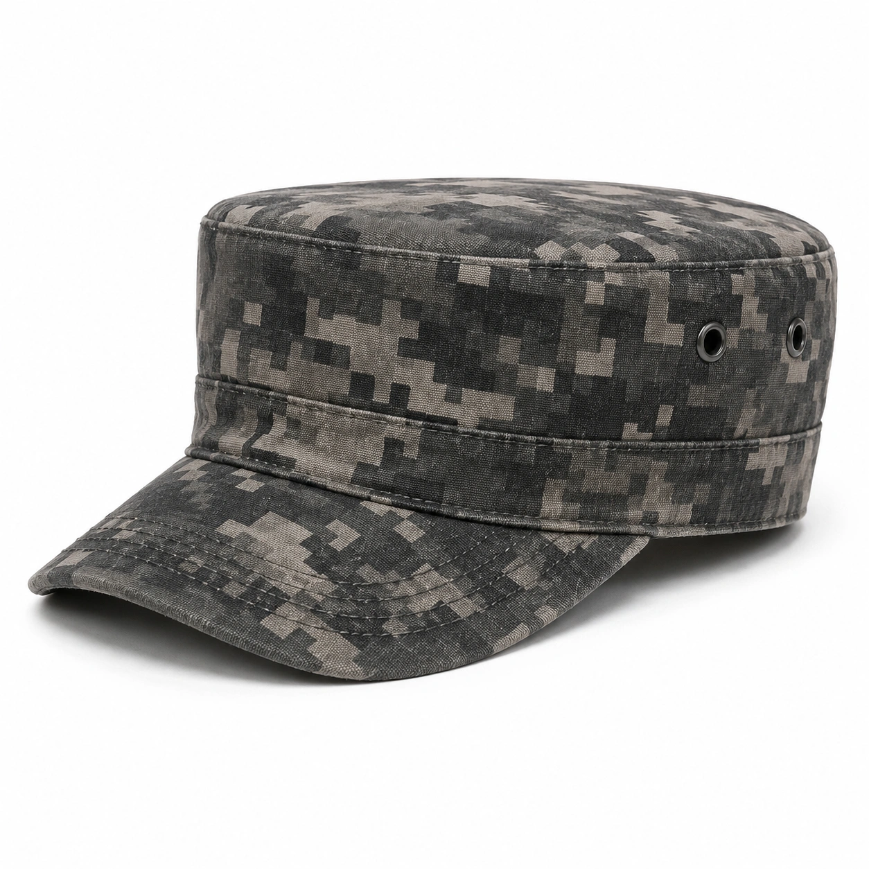 Casquette militaire camouflage pixel gris-cozyverix