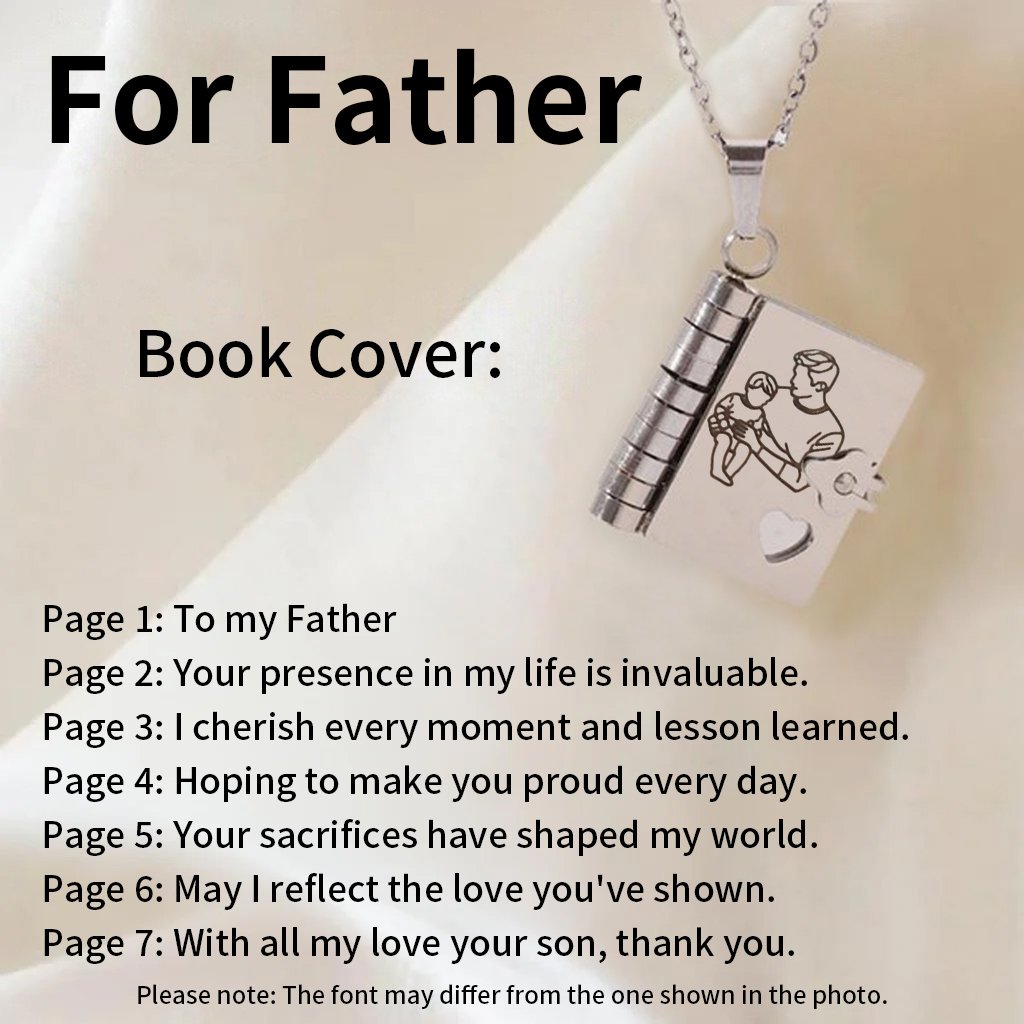 🎁2 kaufen, 1 gratis💗 Mein kleiner Sternenbuch-Anhänger für die Liebsten | Zeitloses Geschenk der Liebe an die Familie