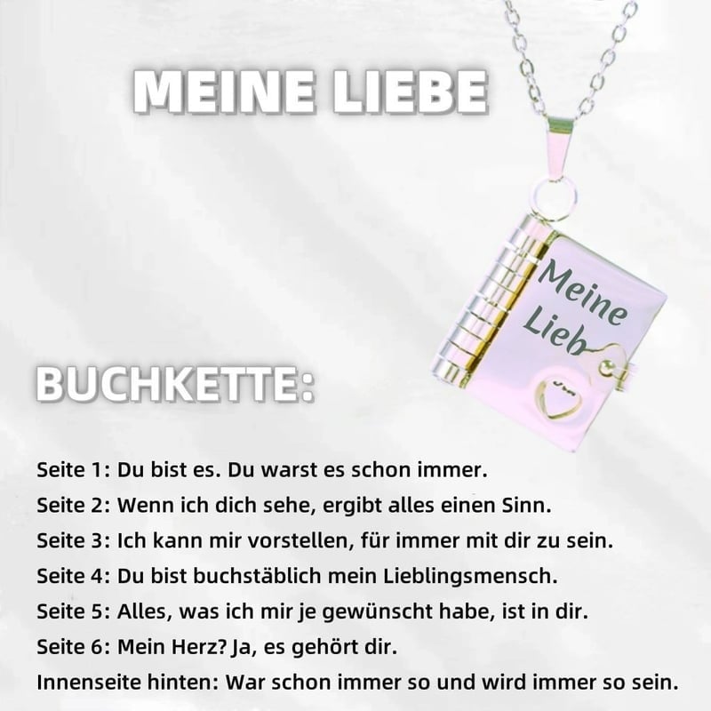 🎁2 kaufen, 1 gratis💗 Mein kleiner Sternenbuch-Anhänger für die Liebsten | Zeitloses Geschenk der Liebe an die Familie