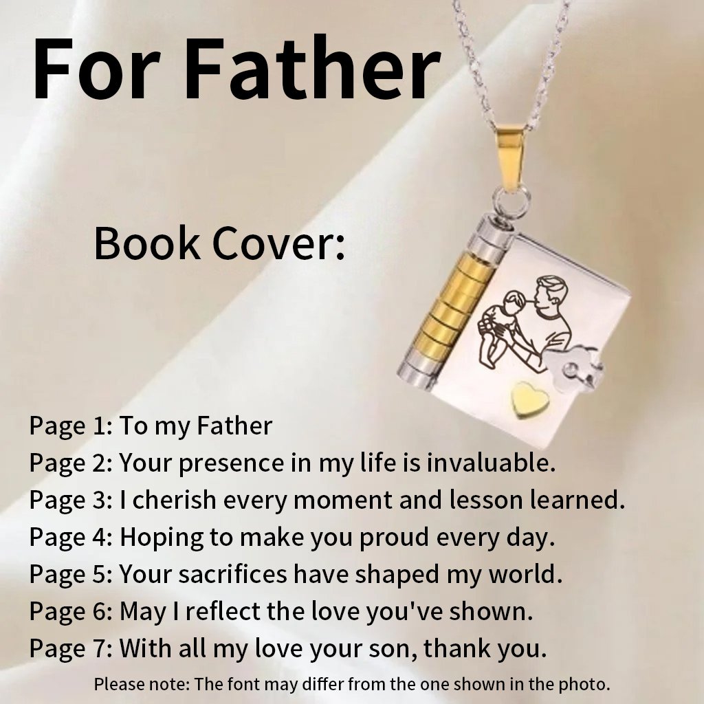 🎁2 kaufen, 1 gratis💗 Mein kleiner Sternenbuch-Anhänger für die Liebsten | Zeitloses Geschenk der Liebe an die Familie