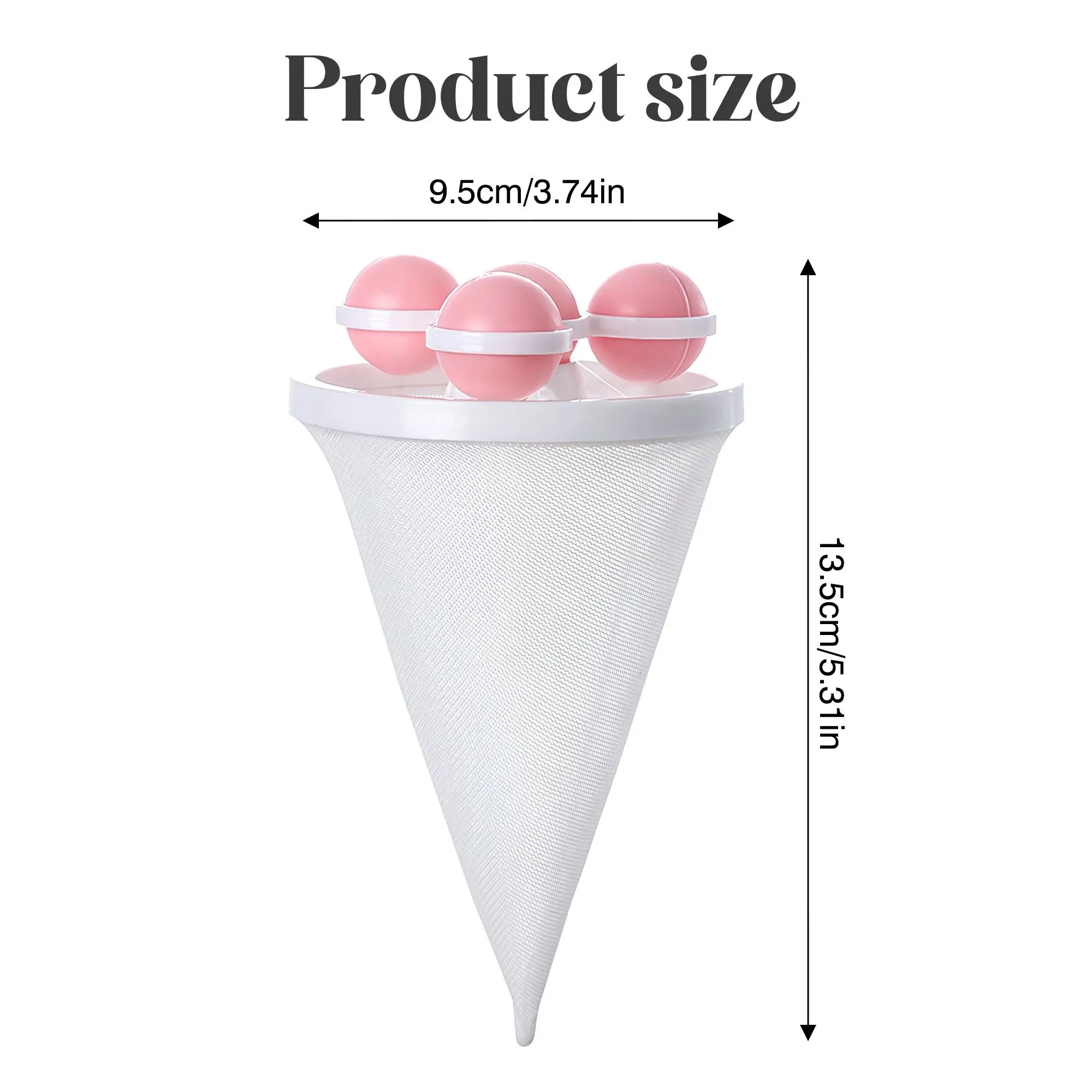🧺 Floating Hair Filter – Catch Hair in Every Wash 🌀