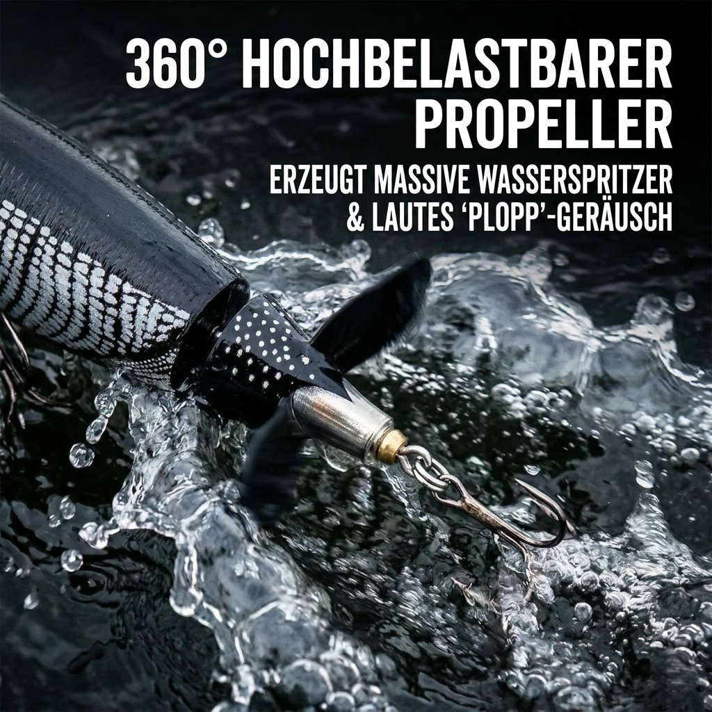 🦈 Hochwertiger Oberflächenköder