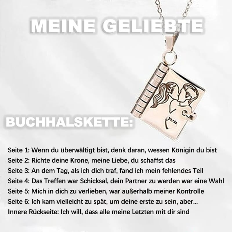 🎁2 kaufen, 1 gratis💗 Mein kleiner Sternenbuch-Anhänger für die Liebsten | Zeitloses Geschenk der Liebe an die Familie