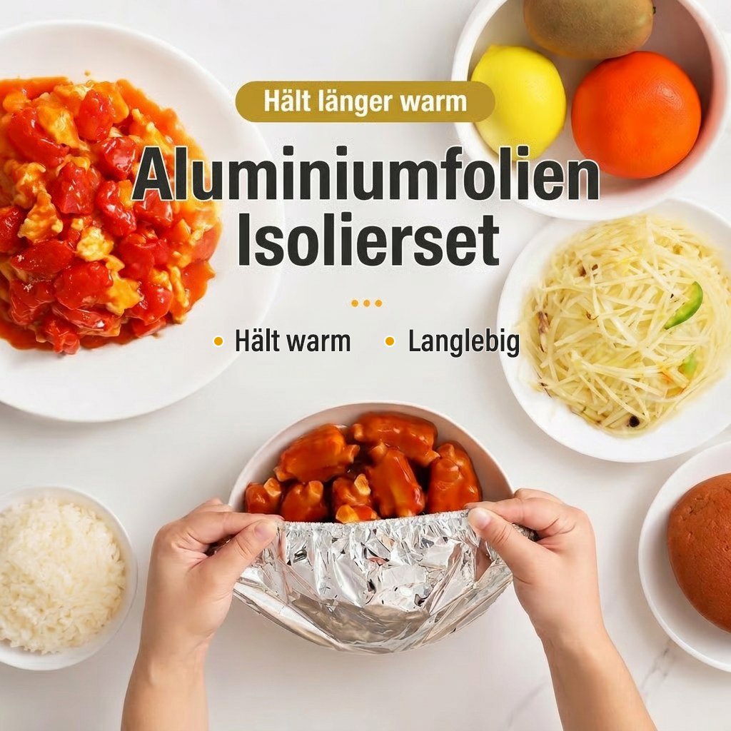 🍽️ Hitzespeichernd, waschbar & frischhaltend, unverzichtbar für die Küche