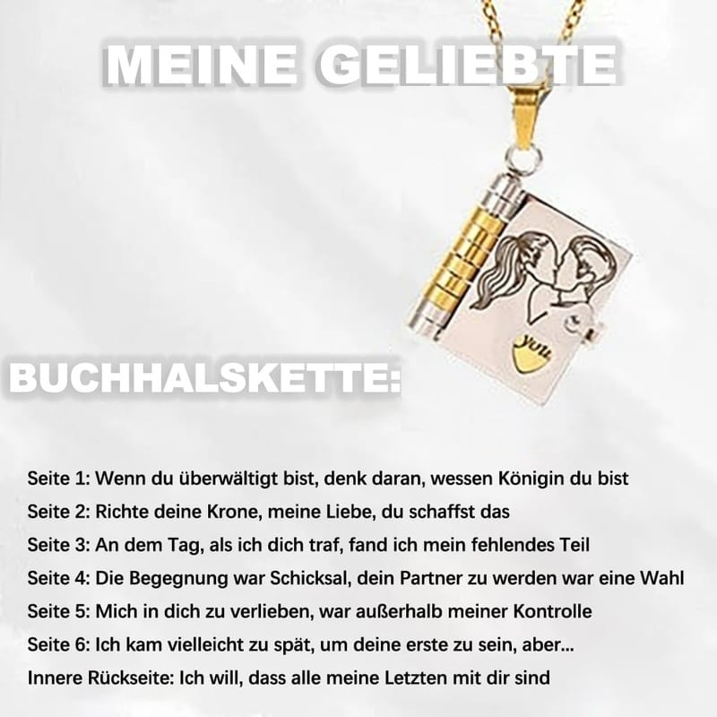 🎁2 kaufen, 1 gratis💗 Mein kleiner Sternenbuch-Anhänger für die Liebsten | Zeitloses Geschenk der Liebe an die Familie