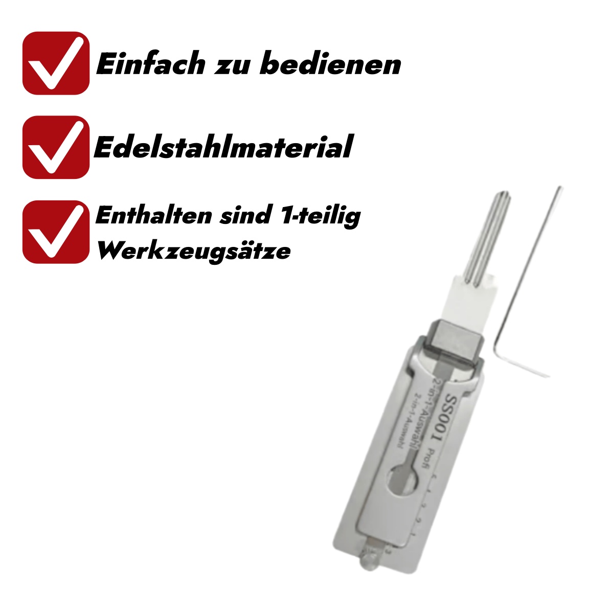 🔥Heißer Verkauf 70% RABATT🔧Hauptschlüssel-Decoder aus Edelstahl