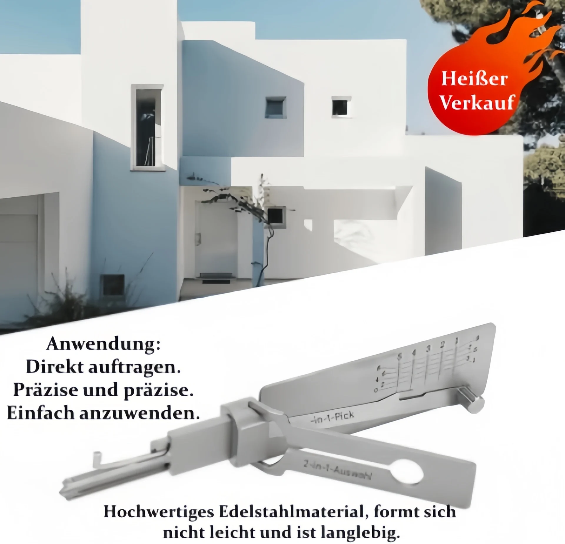 🔥Heißer Verkauf 70% RABATT🔧Hauptschlüssel-Decoder aus Edelstahl