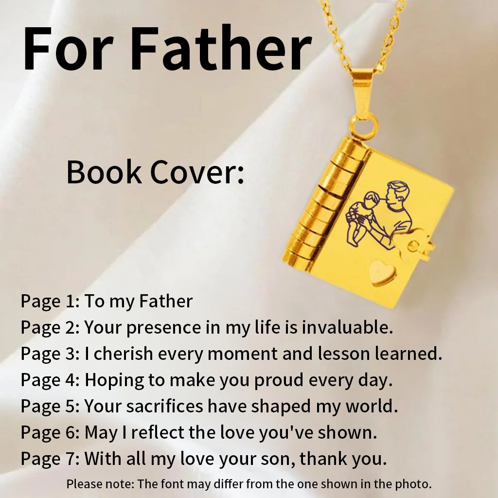 🎁2 kaufen, 1 gratis💗 Mein kleiner Sternenbuch-Anhänger für die Liebsten | Zeitloses Geschenk der Liebe an die Familie