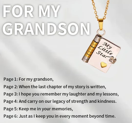 🎁2 kaufen, 1 gratis💗 Mein kleiner Sternenbuch-Anhänger für die Liebsten | Zeitloses Geschenk der Liebe an die Familie