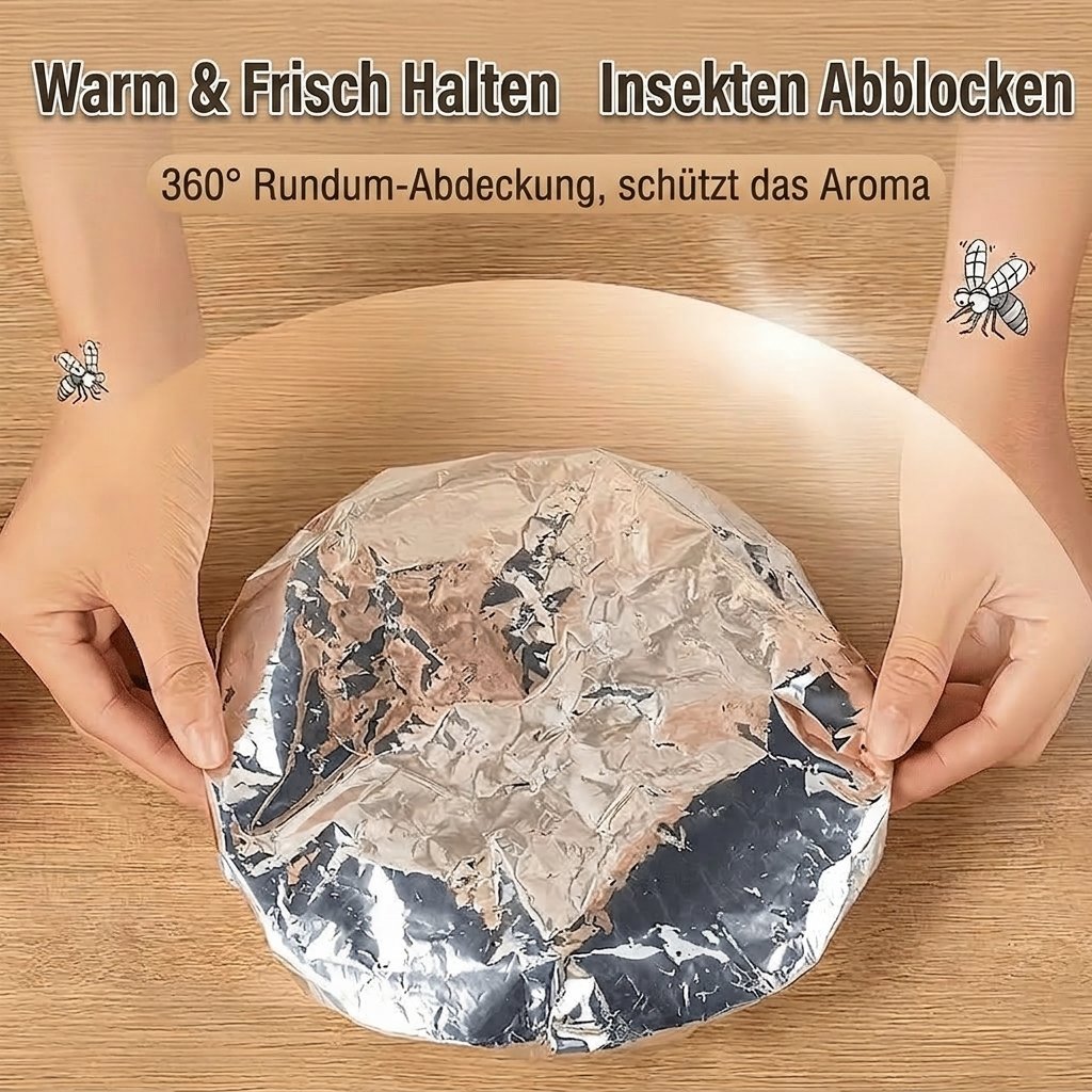 🍽️ Hitzespeichernd, waschbar & frischhaltend, unverzichtbar für die Küche