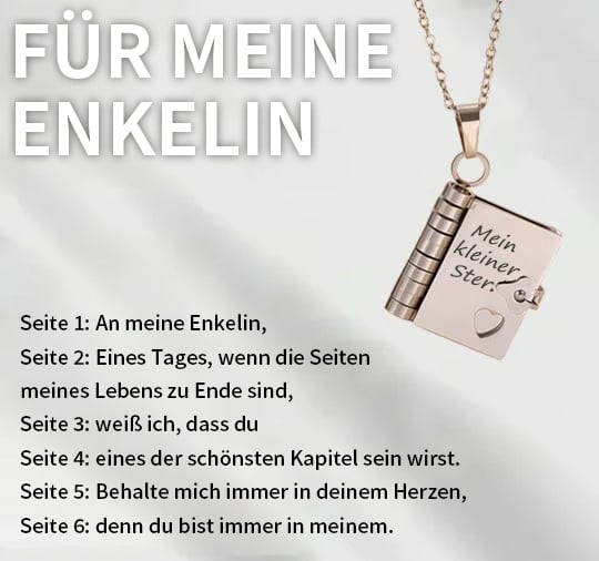 🎁2 kaufen, 1 gratis💗 Mein kleiner Sternenbuch-Anhänger für die Liebsten | Zeitloses Geschenk der Liebe an die Familie