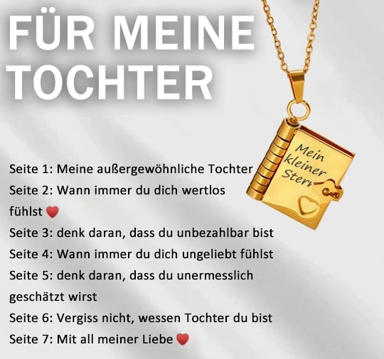 🎁2 kaufen, 1 gratis💗 Mein kleiner Sternenbuch-Anhänger für die Liebsten | Zeitloses Geschenk der Liebe an die Familie
