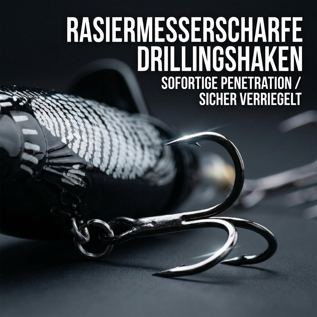 🦈 Hochwertiger Oberflächenköder