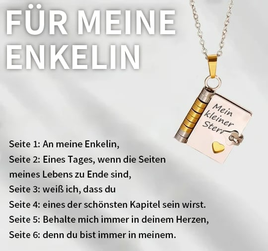 🎁2 kaufen, 1 gratis💗 Mein kleiner Sternenbuch-Anhänger für die Liebsten | Zeitloses Geschenk der Liebe an die Familie