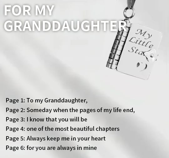 🎁2 kaufen, 1 gratis💗 Mein kleiner Sternenbuch-Anhänger für die Liebsten | Zeitloses Geschenk der Liebe an die Familie