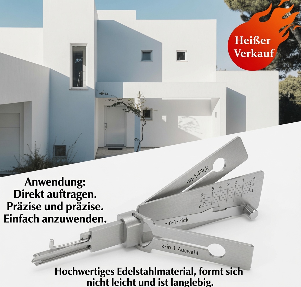 🔥Heißer Verkauf70% RABATT🔧Hauptschlüssel-Decoder aus Edelstahl