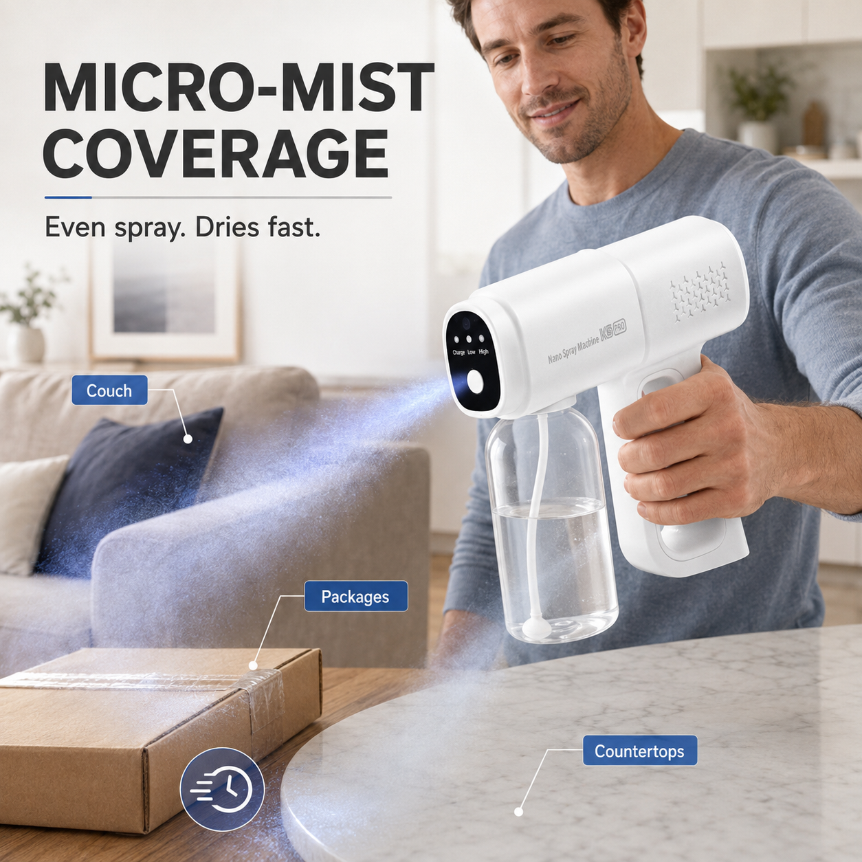 ⚡The Nano Mist Sprayer — Ultra-Fine Blue Light Mist Tool - image 2