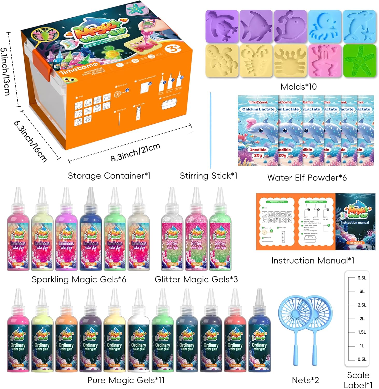 Timetome DIY Squishy Maker Kit for Kids Ages 3+ - image 7