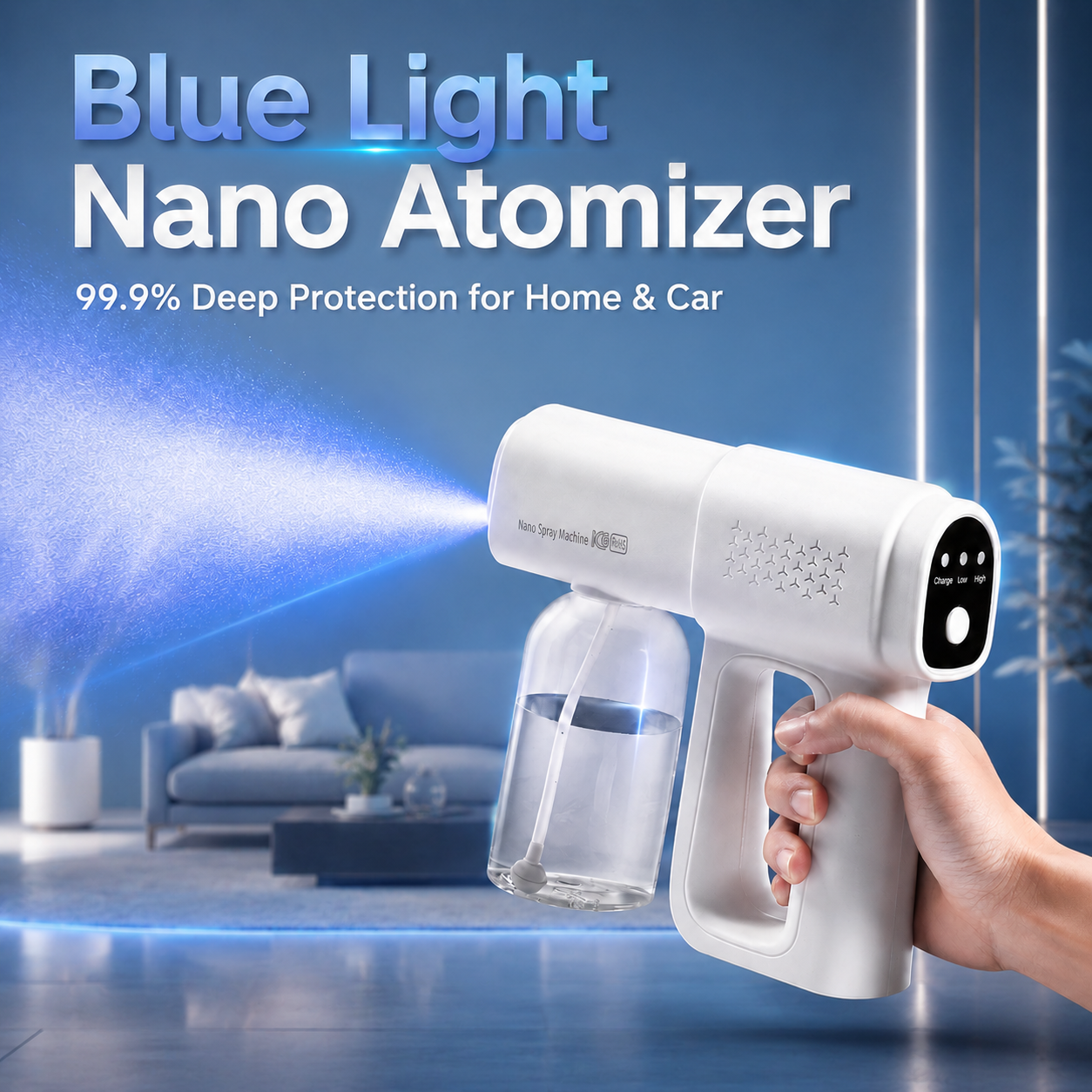 ⚡The Nano Mist Sprayer — Ultra-Fine Blue Light Mist Tool - image 1