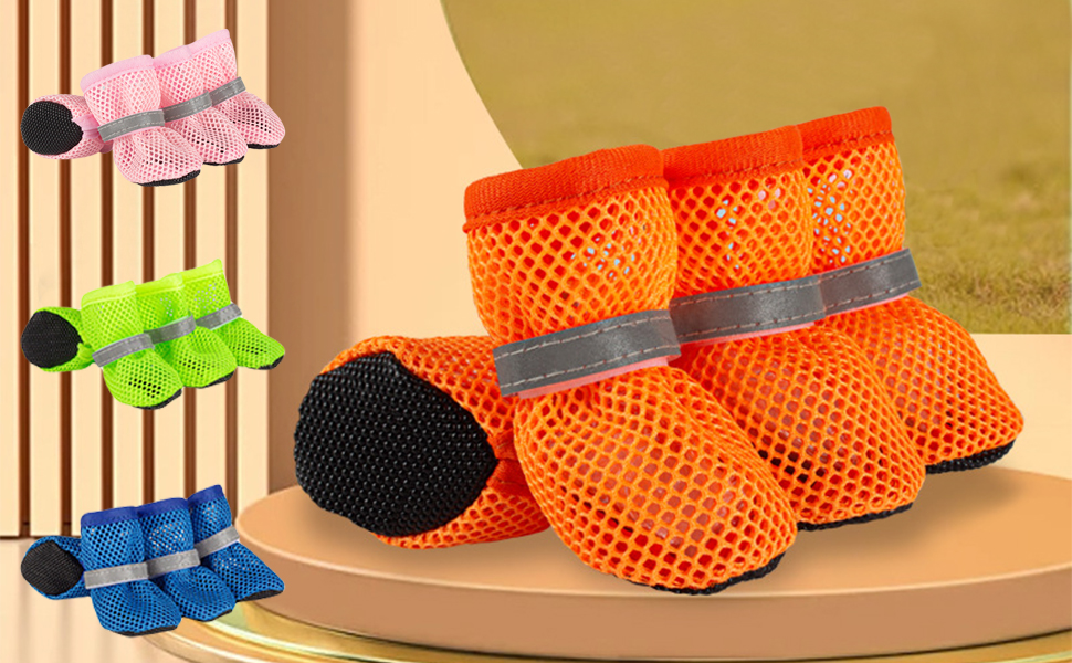 Summer Breathable Dog Shoes