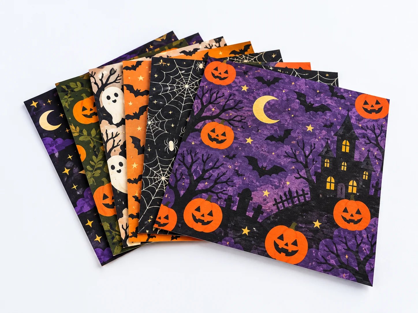 🎃 Halloween 3D Paper Craft Kit – 50 Pre-Printed Sheets + Step-by-Step Guide - image 13