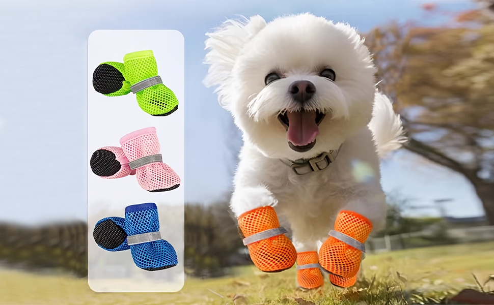 Summer Breathable Dog Shoes