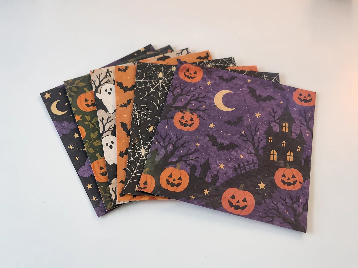 🎃 Halloween 3D Paper Craft Kit – 50 Pre-Printed Sheets + Step-by-Step Guide - image 12
