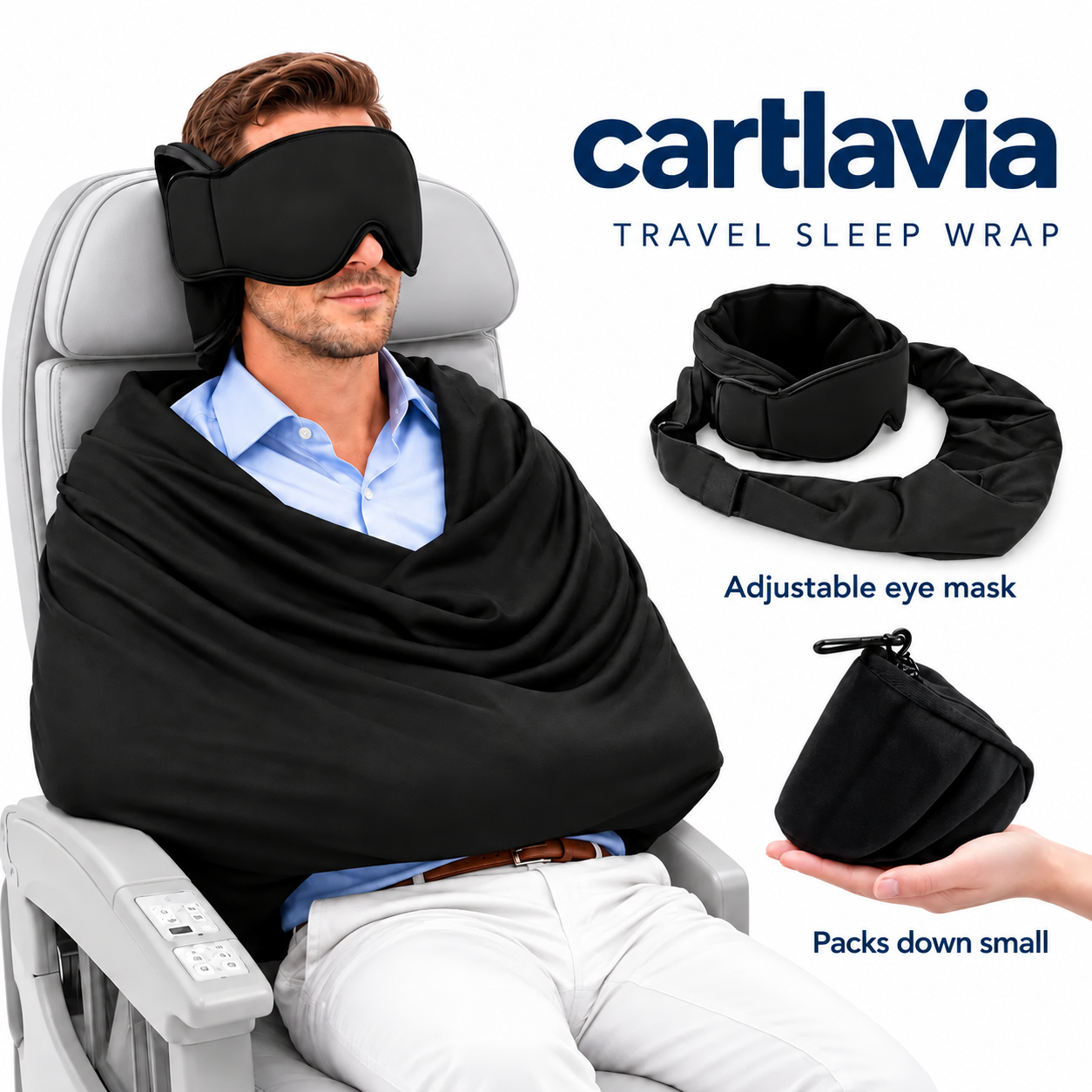 cartlaviaa™ Travel Sleep Wrap