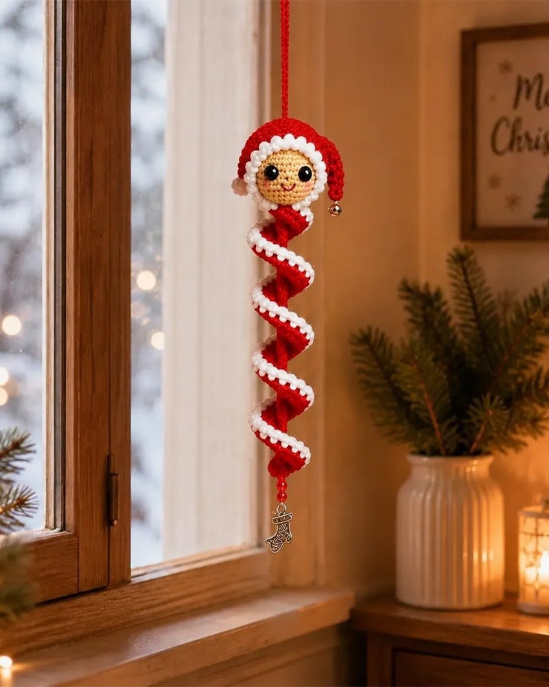 DIY Spiral Crochet Christmas Ornament Kit - image 10