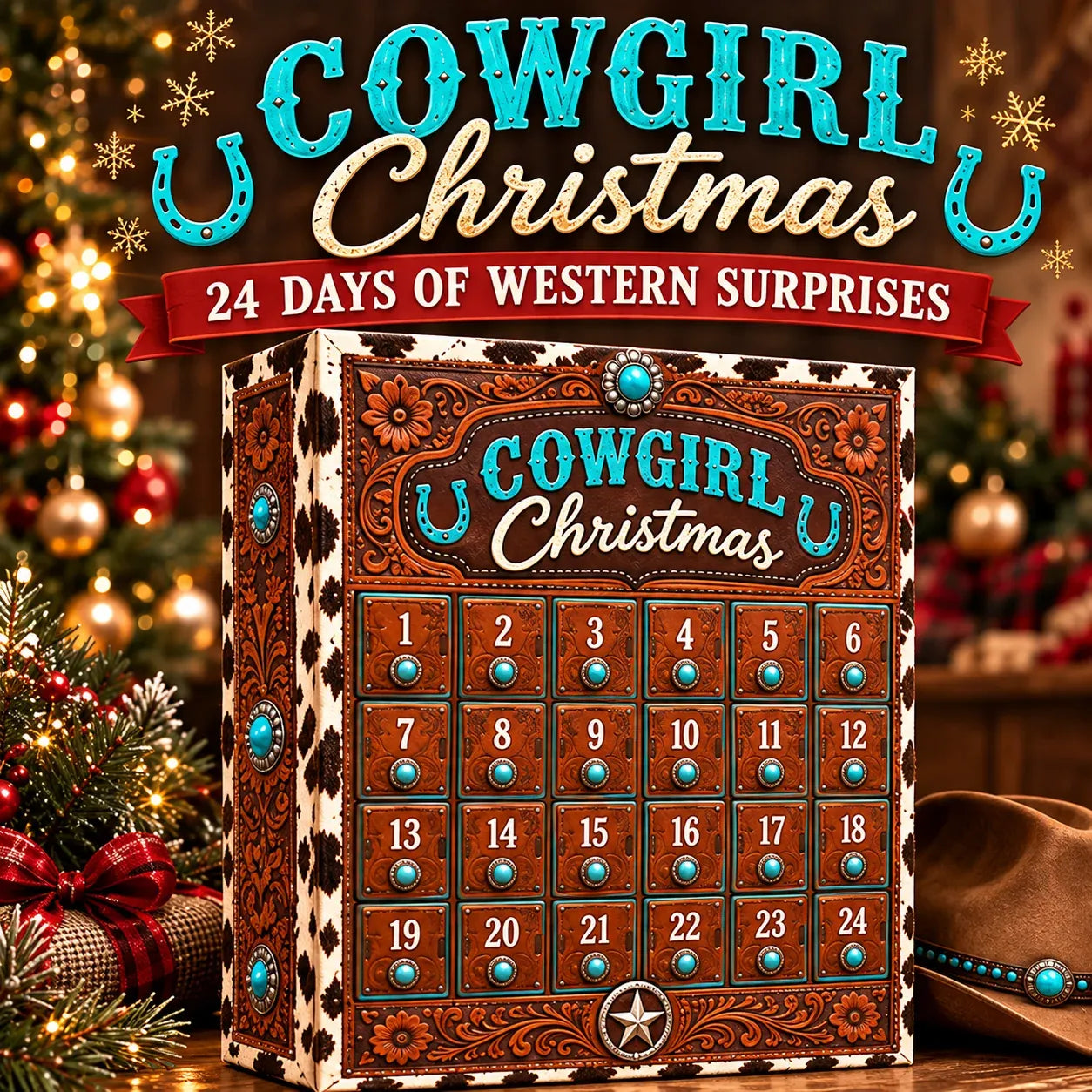 🤠 Cowgirl Christmas Advent Calendar | 24 Days of Western-Inspired Surprises 🎄 - image 3