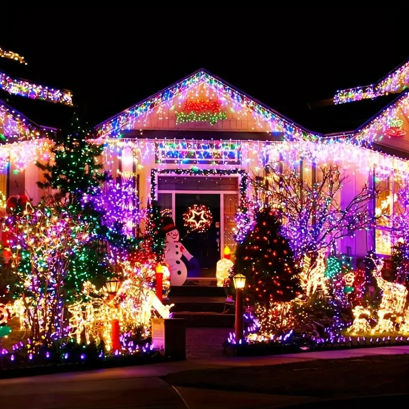 ✨ Connectable 100 LED String Lights — 33 ft, 8 Modes - image 2