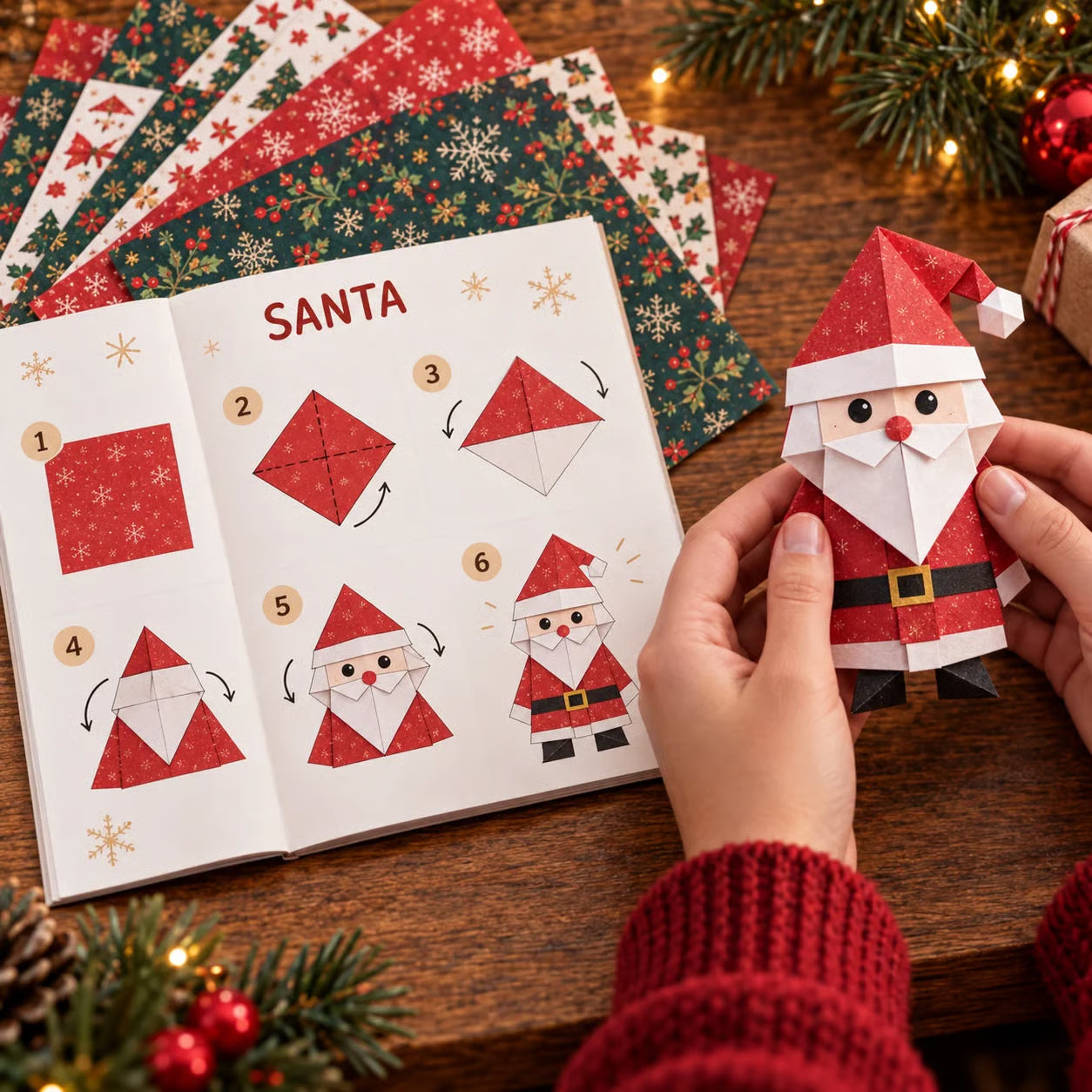 🧘Relaxing & Beginner-Friendly- 3D DIY Paper Christmas(💕Step-by-Step Guide Included) - image 5